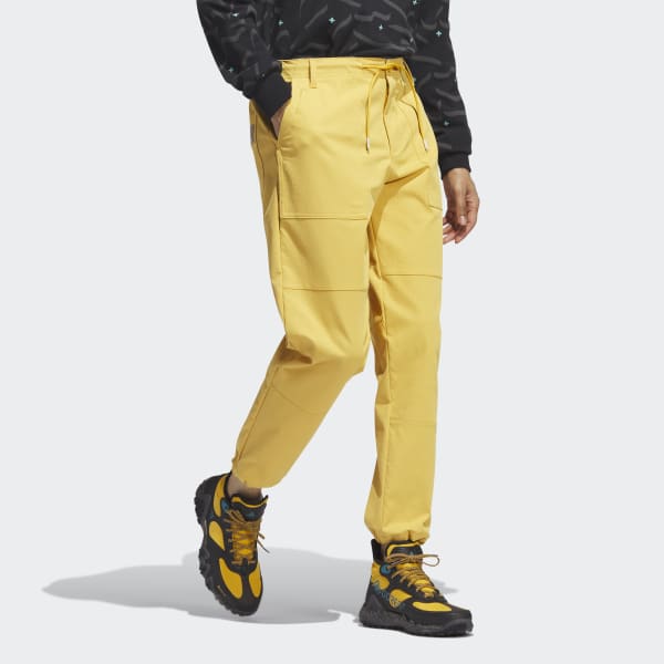 Yellow Adicross Golf Pants
