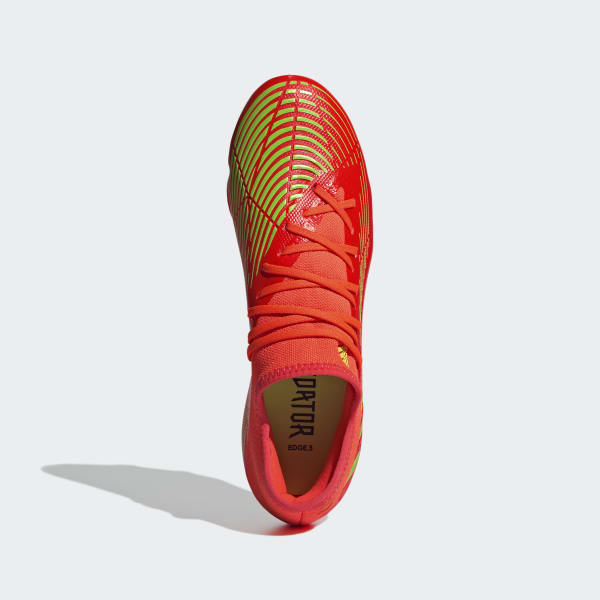 Laranja Botas de Futebol Predator Edge.3 – Piso firme