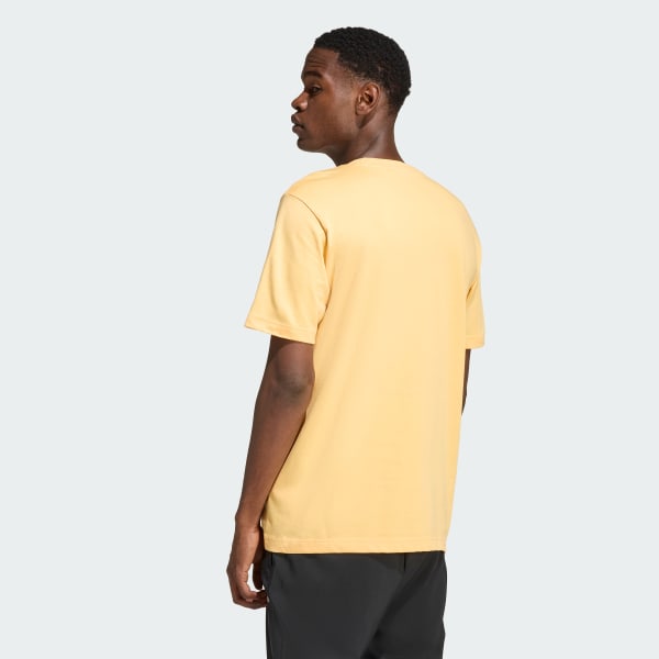 Naranja PLAYERA GRÁFICO FOREVER IN STRIPES