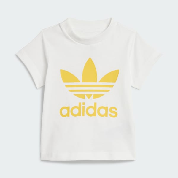 Adidas trefoil gold tee hot sale