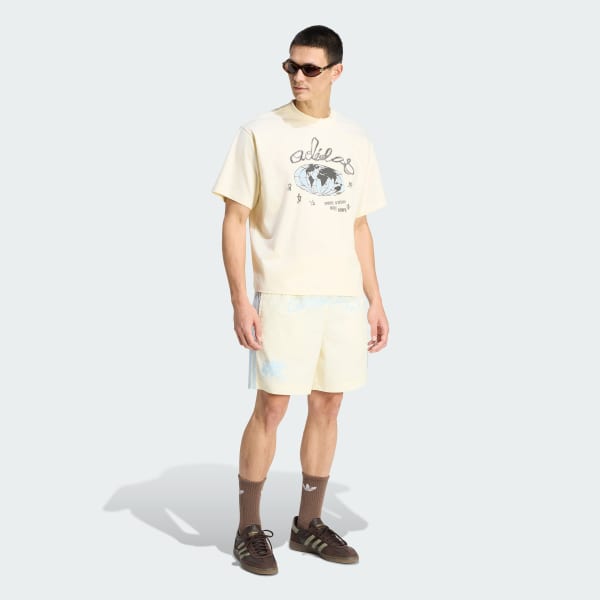 White One World Graphic T-shirt