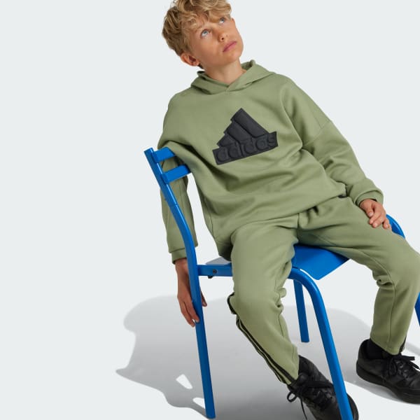 Verde Sweatshirt com Capuz Future Icons