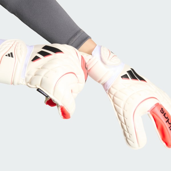 blanc GANTS GARDIEN DE BUT COPA MATCH FINGERSAVE JUNIOR