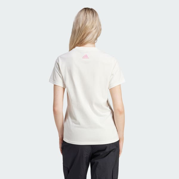 White The Soft Side Linear Tee