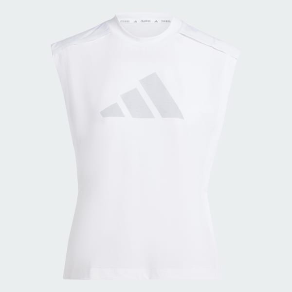 Branco Regata Logo Grande Power Performance