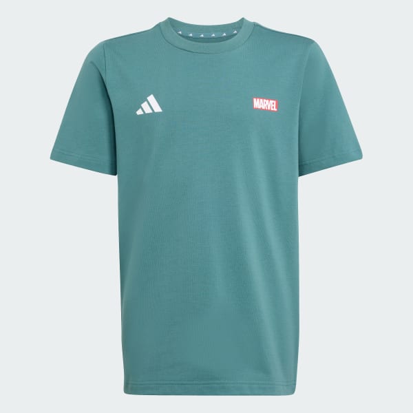 Green adidas Marvel Spider-Man Graphics Tee Kids