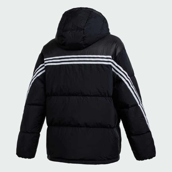 Black 3S PUFFER DOWN