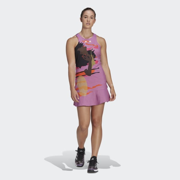 Fioletowy Tennis New York Y-Dress QB624