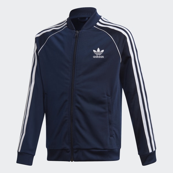 Chamarra adidas hot sale originals azul