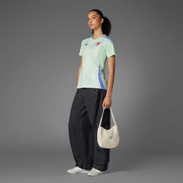 Gron Wales 25 (Women's Team) udebanetrøje