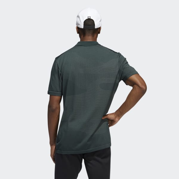 Green Go-To Seamless Polo Shirt QY395