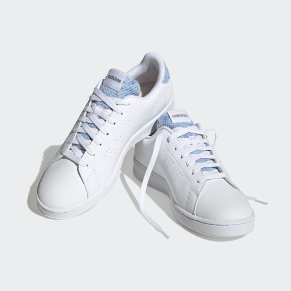 White Advantage Shoes