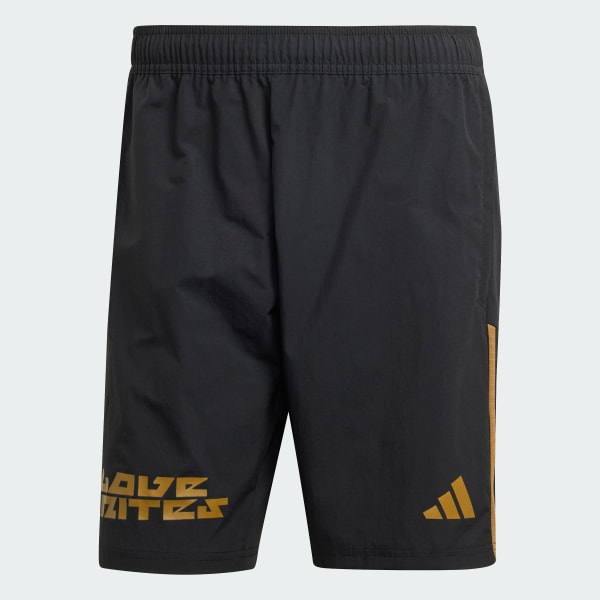 Schwarz Tiro Pride Downtime Shorts