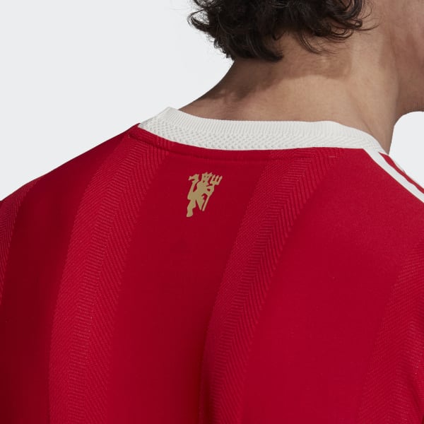 Rood Manchester United 21/22 Authentiek Thuisshirt KMI86