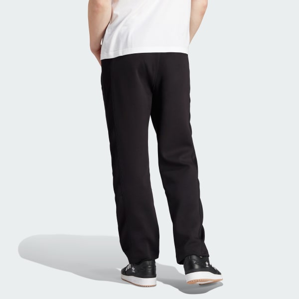 adidas Pantalon de survêtement zippé en tricot pour homme, Anthracite/noir,  Taille M : : Mode