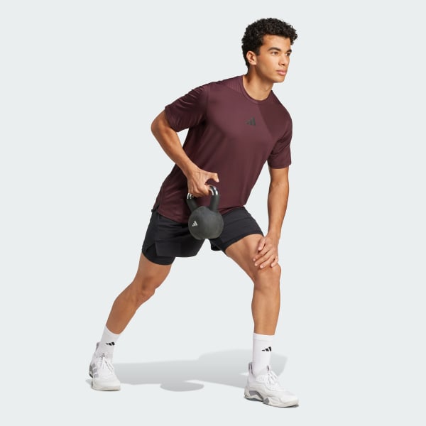 Burgundy Designed-for-Training Intensity Tee
