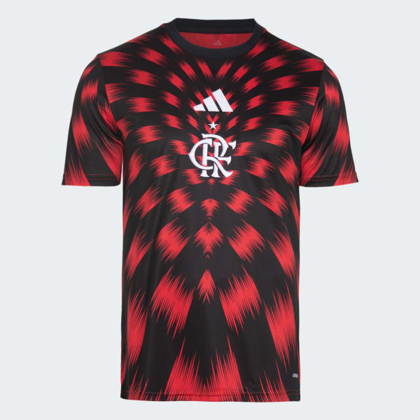 Vermelho Camisa Pre Jogo Flamengo 25/26