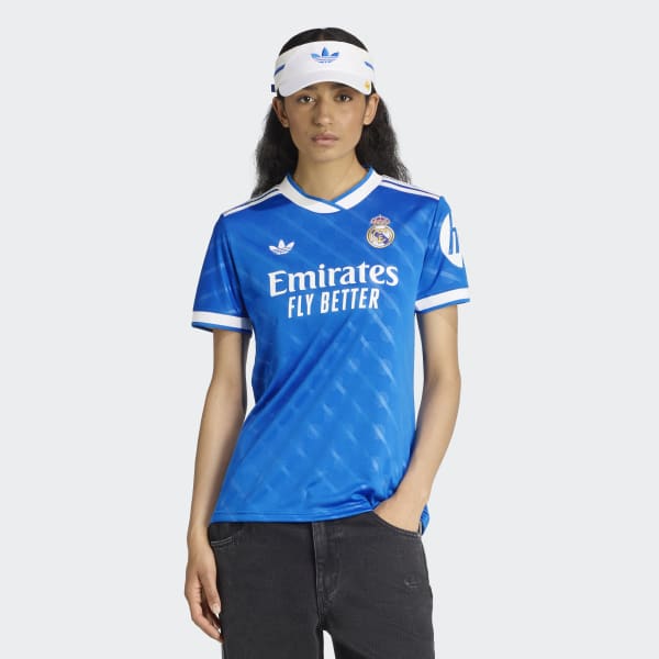 adidas Real Madrid 25/26 Third Jersey - Blue | Free Shipping