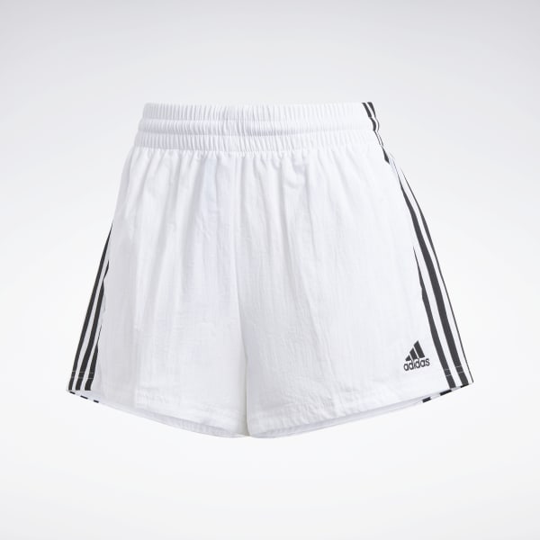 adidas Short en toile à 3 bandes Essentials - blanc