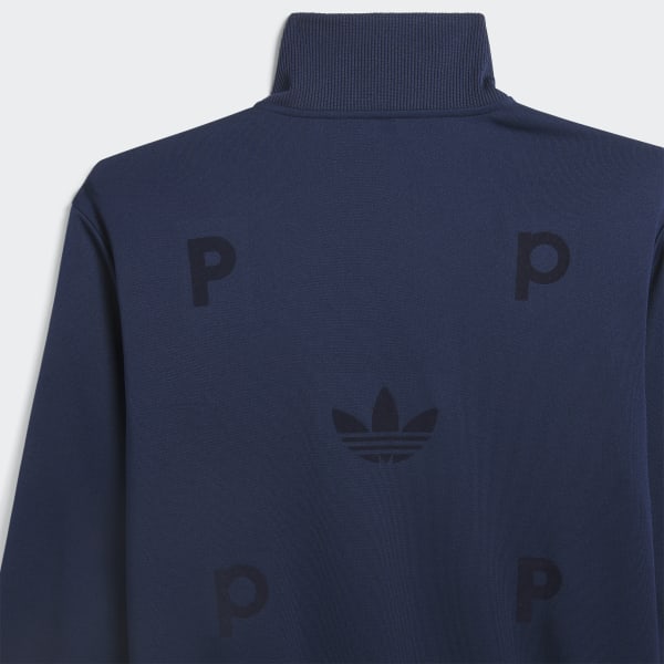Adidas beckenbauer track top blue hotsell