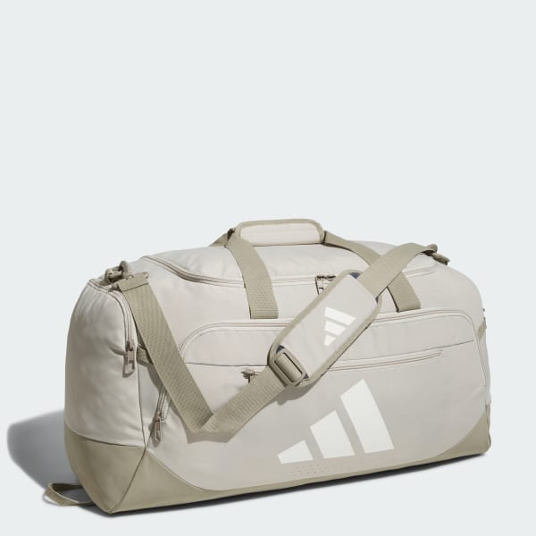 adidas Defender 5 Medium Duffel Bag - Beige | Free Shipping with