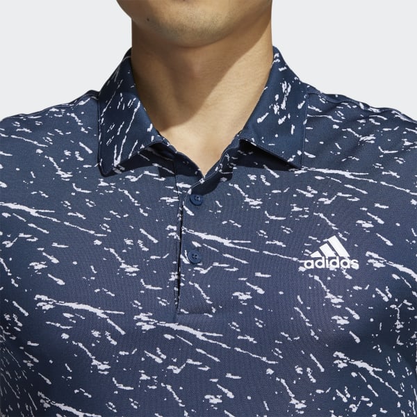 adidas Originals Blokepop patch logo polo shirt in navy