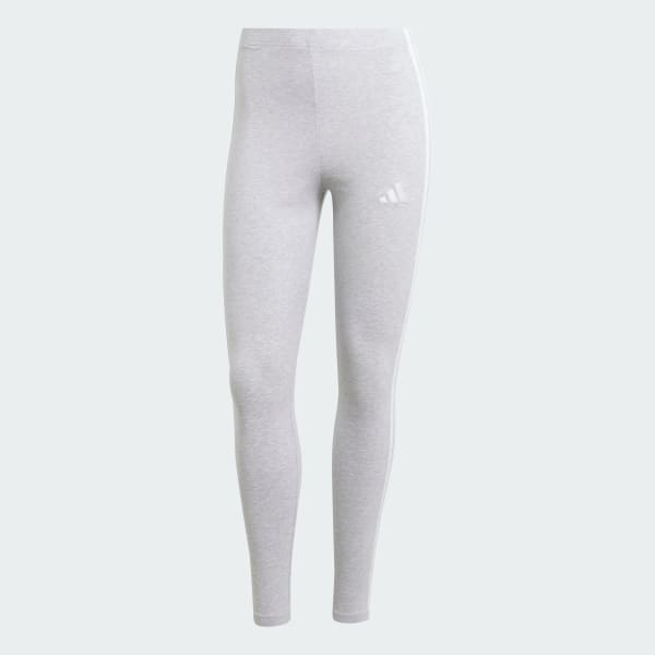 Grigio Leggings Essentials 3-Stripes Cotton