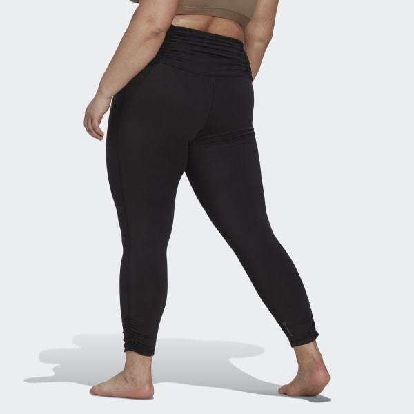 cierna Legíny Yoga Studio Gathered 7/8 (plus size) SH529
