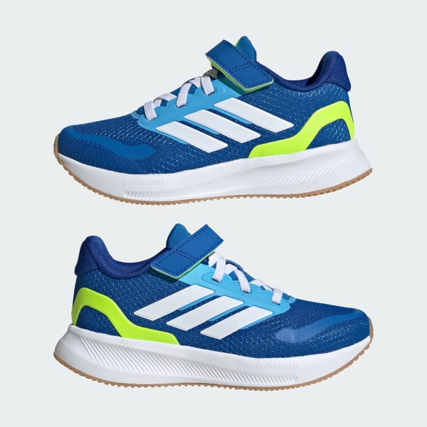 adidas Runfalcon 5 Shoes Kids - Blue | Free Shipping with