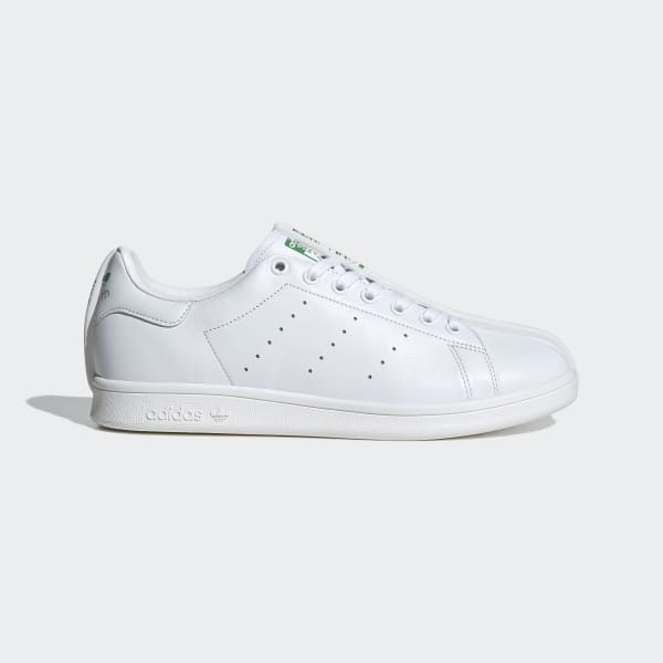 White adidas hotsell green back