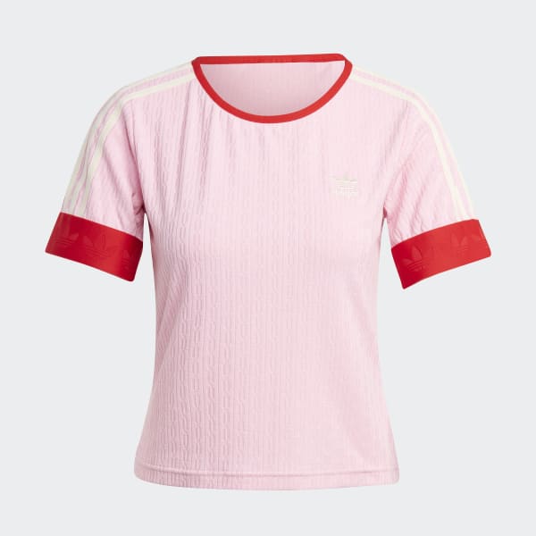 Tee shirt adidas rose pale shop femme