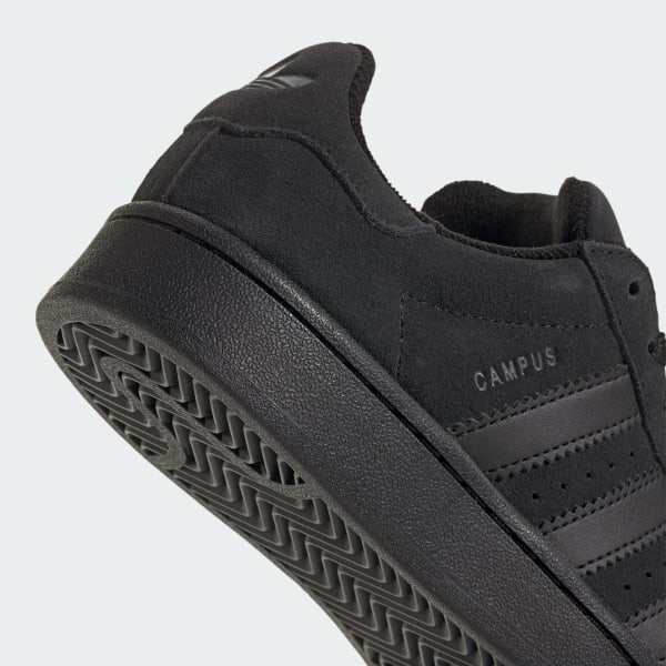 Black adidas campus trainers on sale