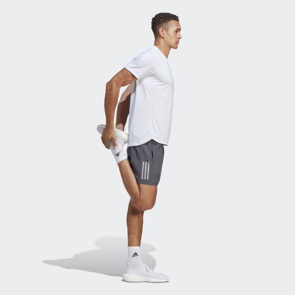 Black Own the Run Heather Shorts