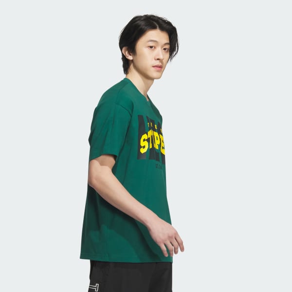 グリーン カレッジ パック ルーズフィット シングルジャージー半袖Tシャツ