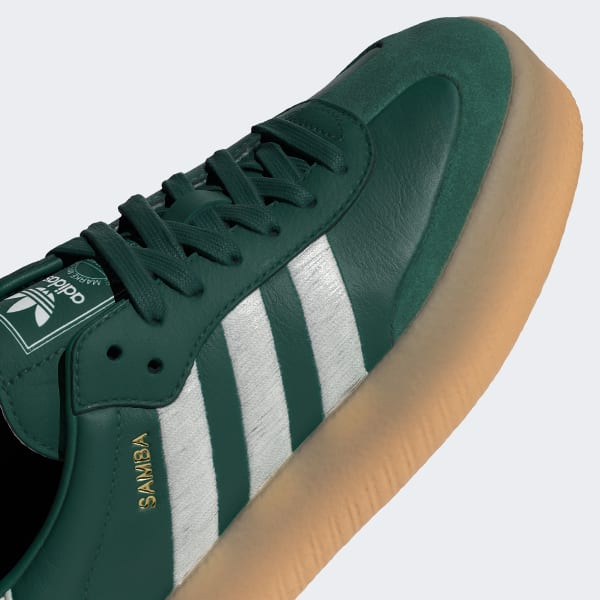 Green adidas discount samba shoes