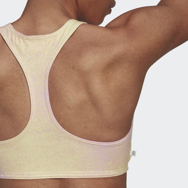Morado Top Deportivo Estampado NQ028