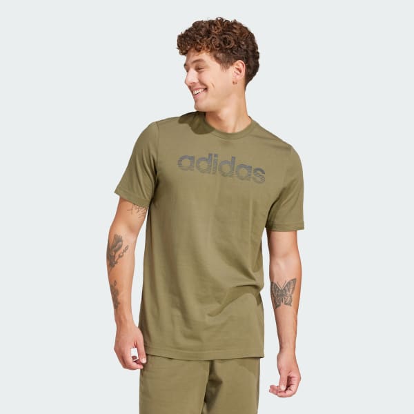 Verde Playera Big Linear