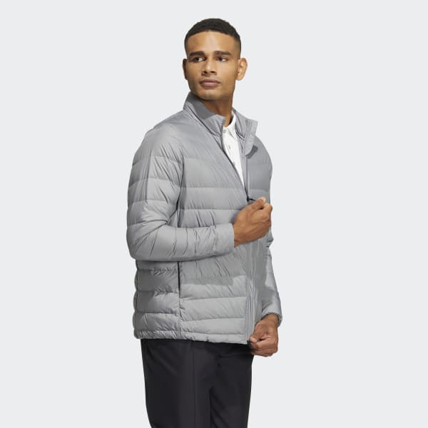 Grey Long Sleeve Down Jacket DP501