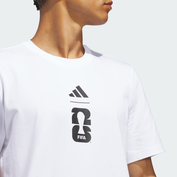 adidas FIFA World Cup 26™ Match Ball Graphic T-Shirt - White