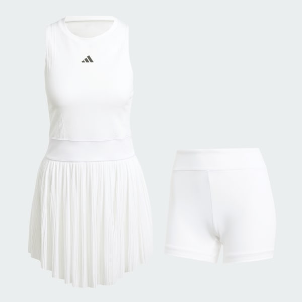 Wit Tennis Pro AEROREADY Jurk
