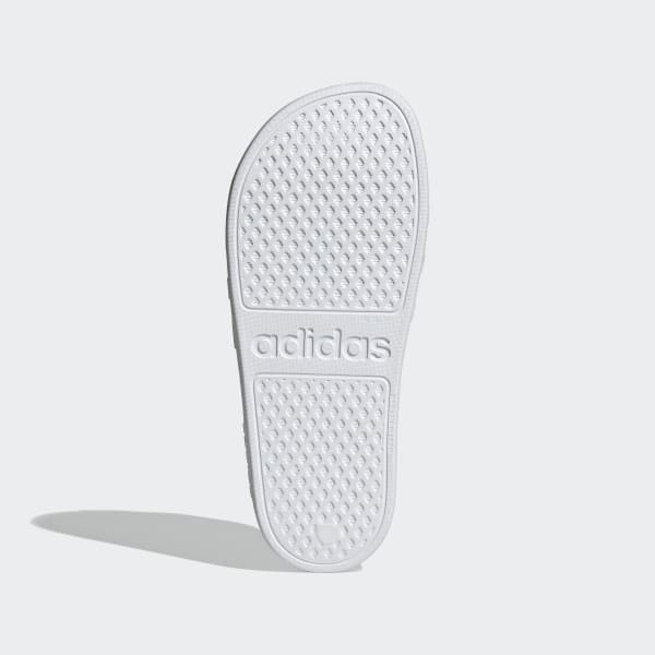 Blanco Chancla Adilette Aqua