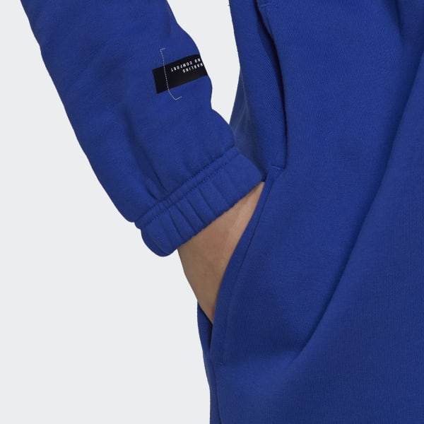Bla Half-Zip Plus Size sweater kjole TV888