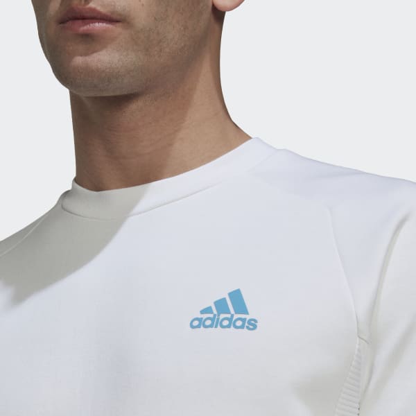 White Designed for Gameday Crew Sweatshirt TA705