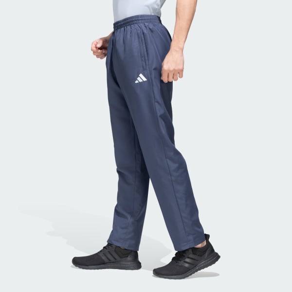 Blue Woven adidas 3S Sportswear Straight Pants