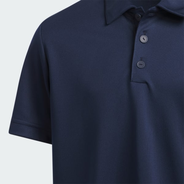 Blue Performance Short Sleeve Polo Shirt Kids