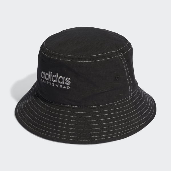 Schwarz Classic Cotton Stoffhut