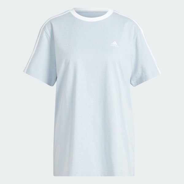 Blue Essentials 3-Stripes Tee