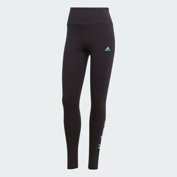 adidas leggings golden and black | AW LAB