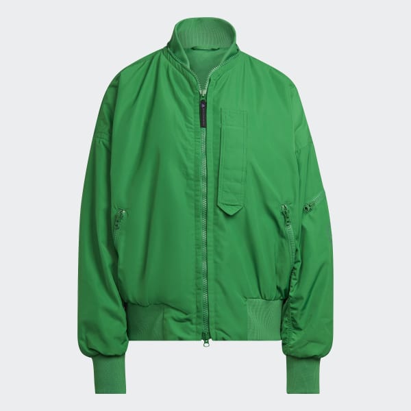 Gron adidas by Stella McCartney Woven Bomber Jacket