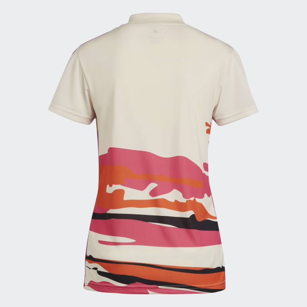 Beige Maglia adidas Tiro x Thebe Magugu F5788